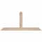 Ekena Millwork Portland Smooth Timber Gable Bracket, Douglas Fir, 48"W x 22"H x 1 1/2"D x 3 1/2"F, 11/12 Pitch GBW048X22X0204POR00SDF - alternate 1